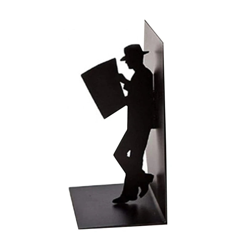 Sujetador de libros decorativo