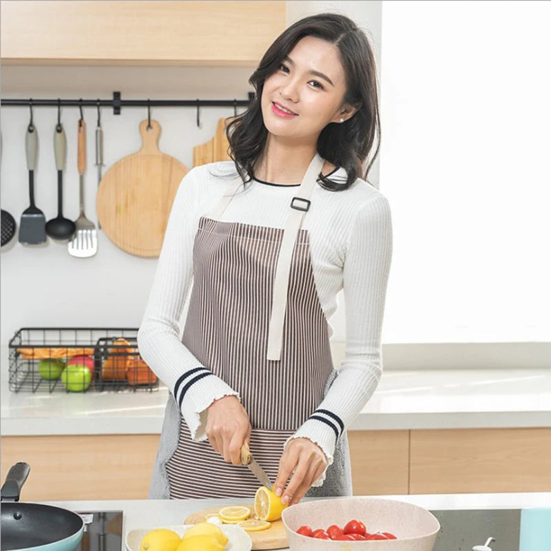 Delantal de cocina con toalla para manos