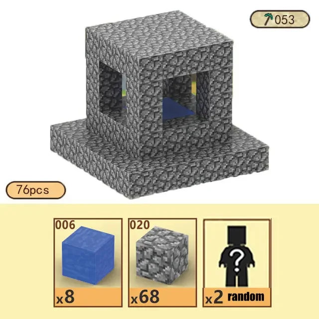 Bloques de construcción magneticos Minecraft