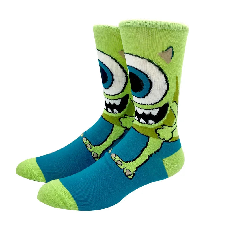 Calcetines de algodon diseño caricaturas