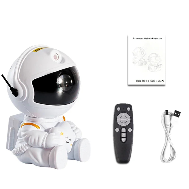 Astronauta proyector de estrellas