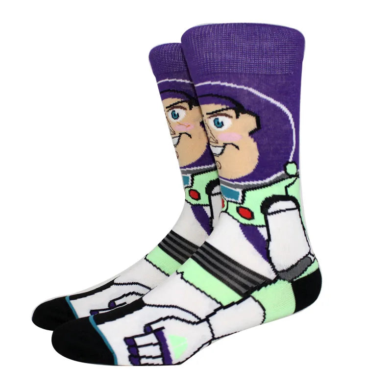 Calcetines de algodon diseño caricaturas
