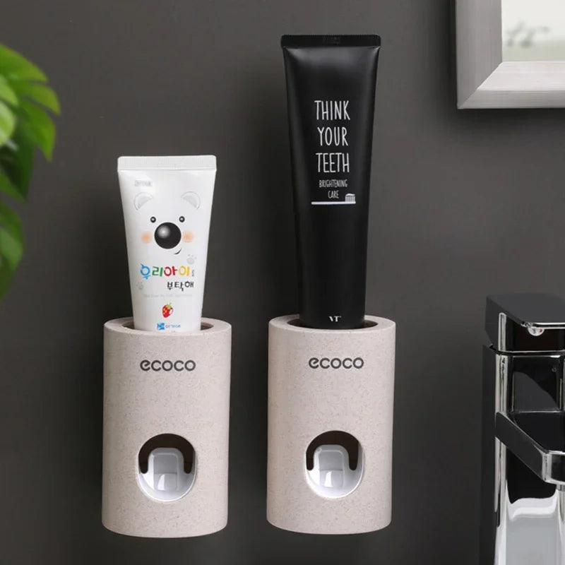 Dispensador automatico para pasta de dientes