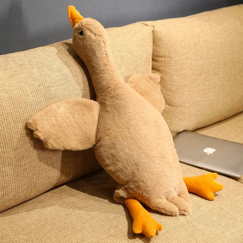 Peluche de pato gigante