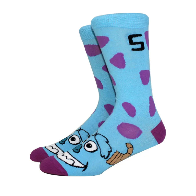 Calcetines de algodon diseño caricaturas