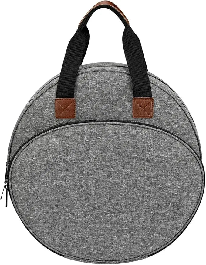 Bolso redondo para herramientas de bordado