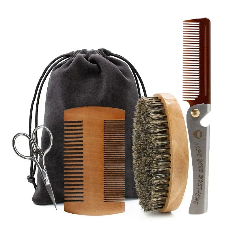 Set de modelado y peinado de barba