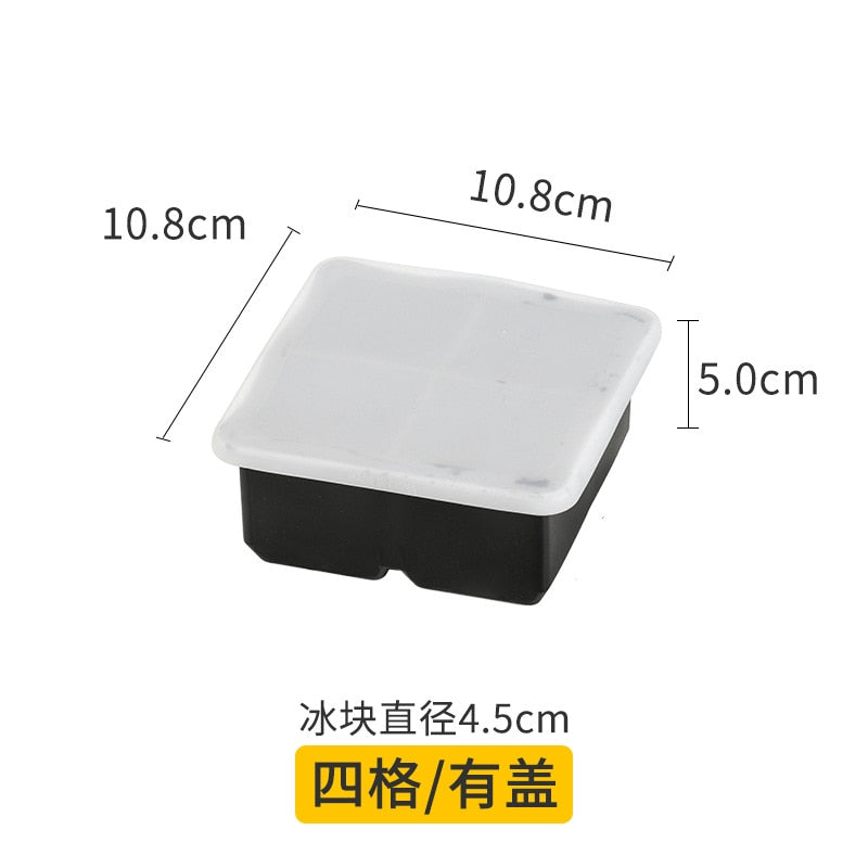 Molde de silicona reutilizable para hacer hielo