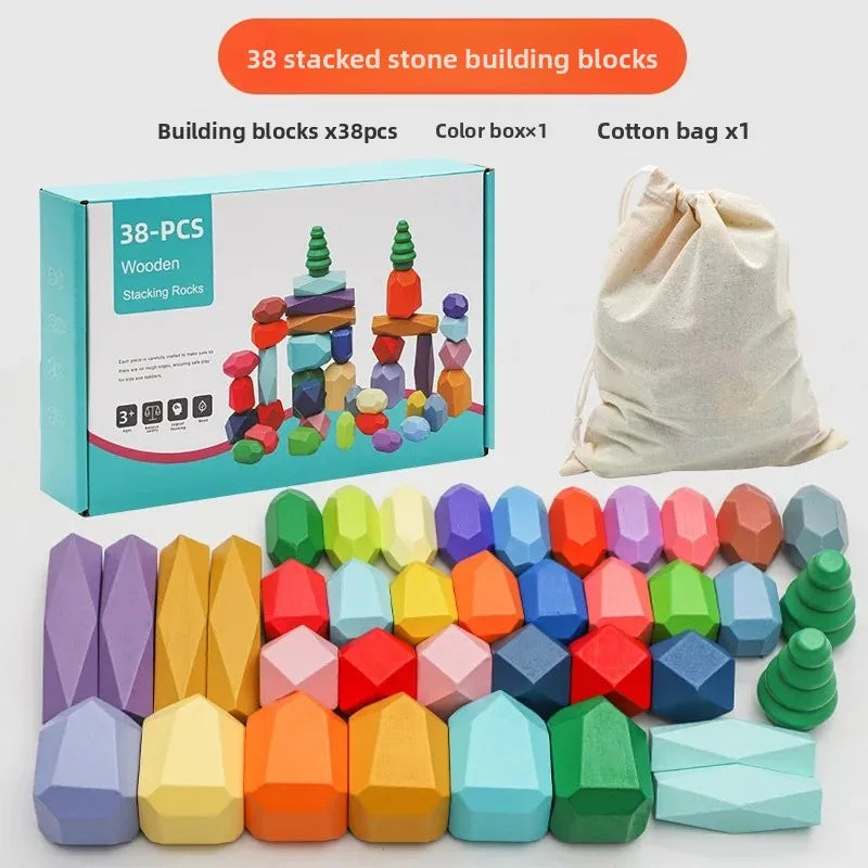 Bloques de construcción Montessori