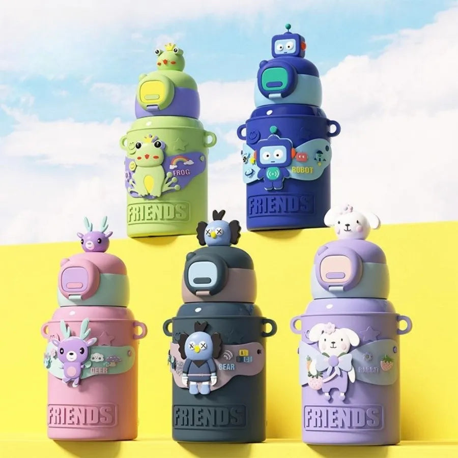Termo de acero inoxidable para niños