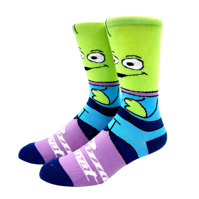 Calcetines de algodon diseño caricaturas