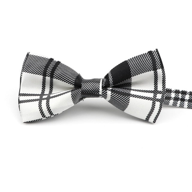 corbatin hijo cuadrille negro