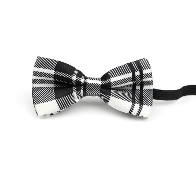 corbatin hijo cuadrille negro