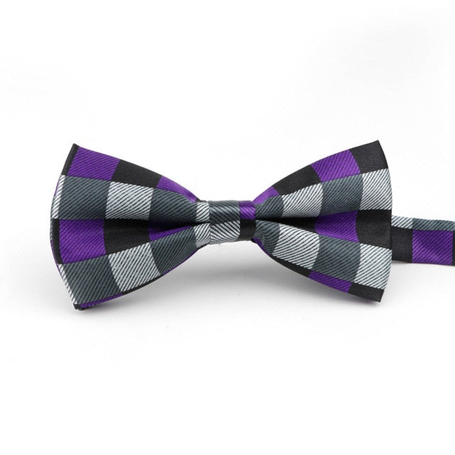 corbatin hijo morado