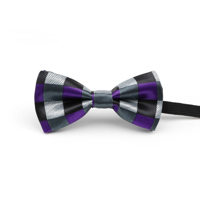 corbatin hijo morado