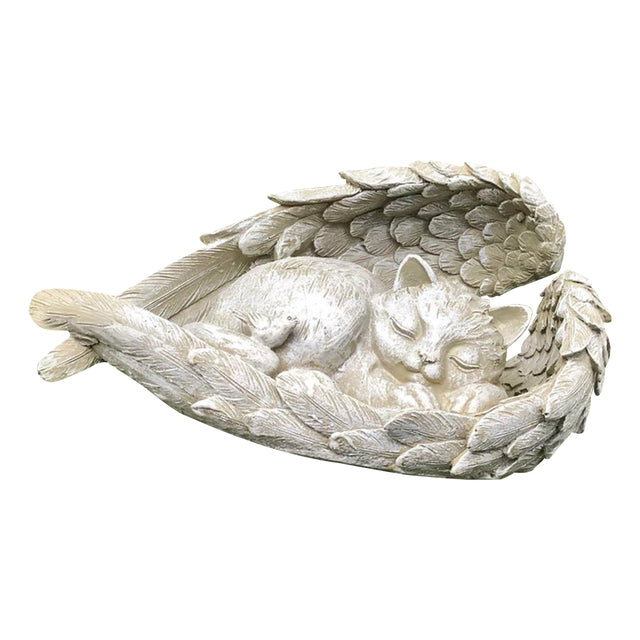 escultura gato perro muerto fallecido gatito
