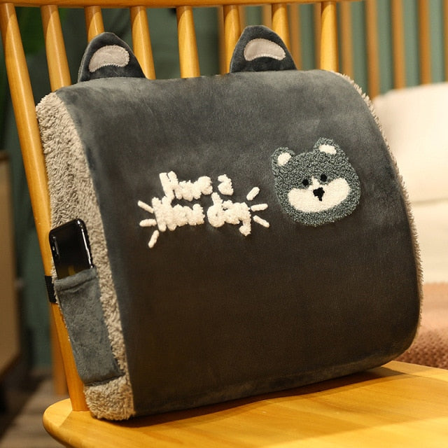 Cojin lumbar con diseño