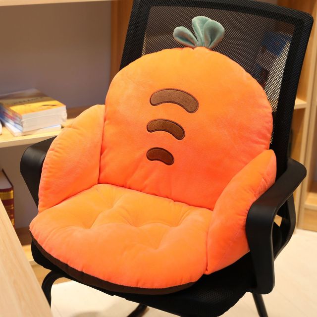 cojin silla escritorio diseños zanahoria