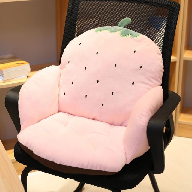 cojin silla escritorio diseños frutilla