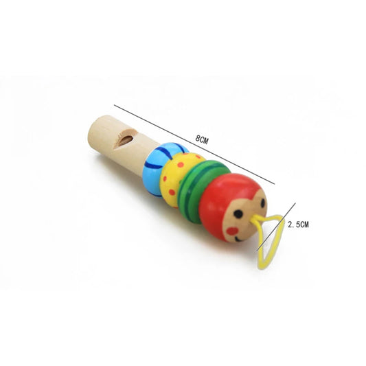 Silbato de madera para niño