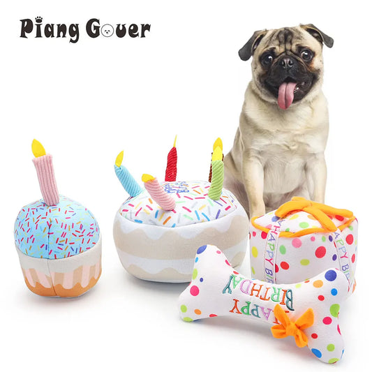 Peluches cumpleaños para perro