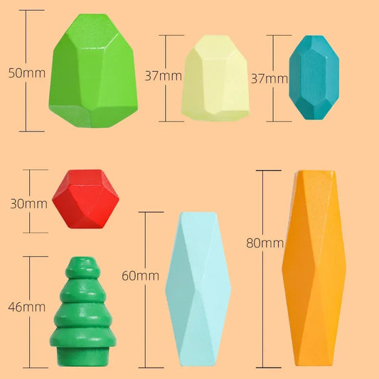Bloques de construcción Montessori