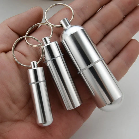Pastillero de aluminio resistente al agua