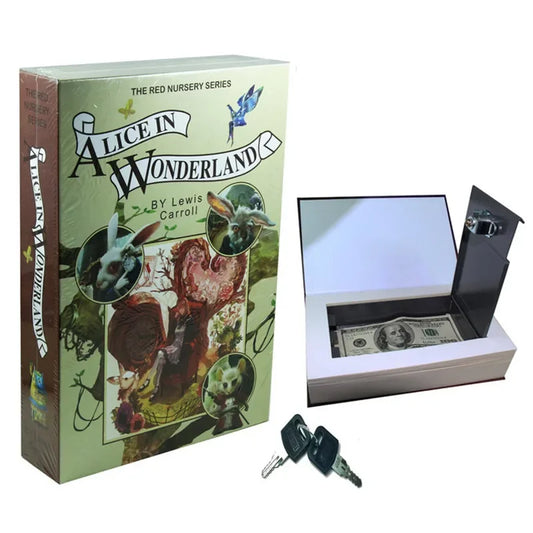 Caja de seguridad diseño libros clasicos