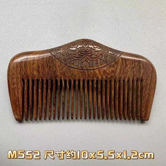 Peineta de madera de bolsillo