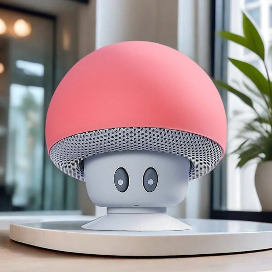 Soporte parlante celular bluetooth hongo