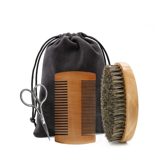 Set de modelado y peinado de barba
