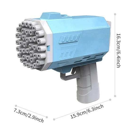 Pistola de burbujas automatica