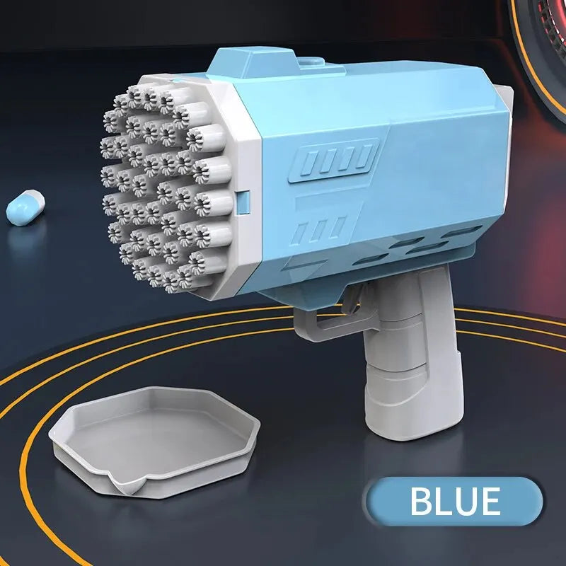 Pistola de burbujas automatica