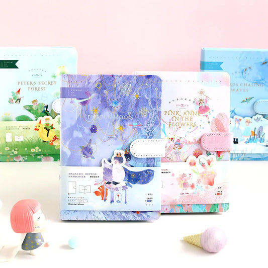 Cuaderno hojas ilustradass