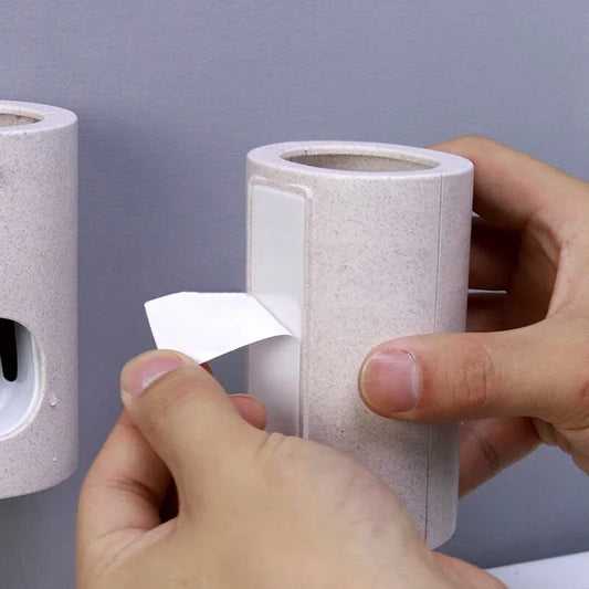 Dispensador automatico para pasta de dientes