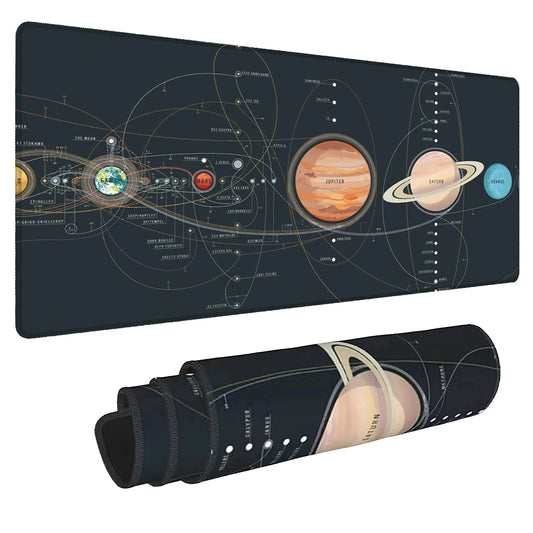 Mat grande para escritorio universo