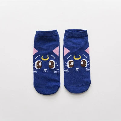 Set calcetines de algodón mujer diseño Sailor Moon