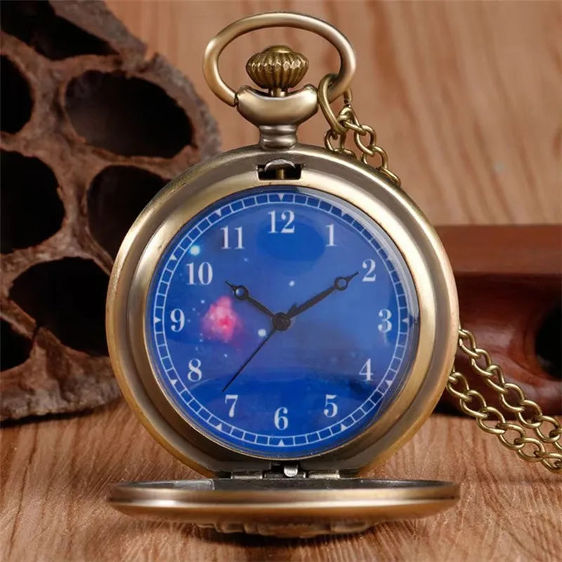 Reloj de bolsillo estilo vintage El Principito