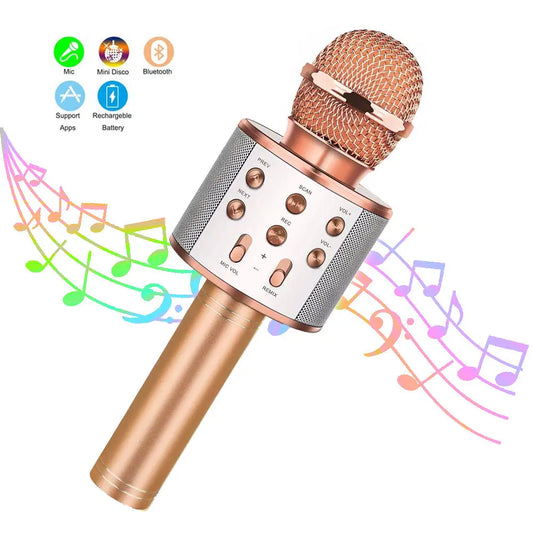 Microfono de karaoke inalambrico bluetooth