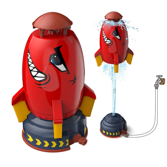 Cohete volador giratorio para niños