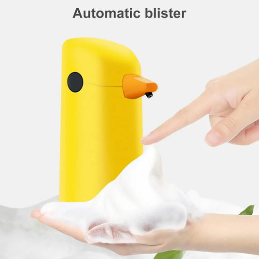 Dispensador de jabon espuma con sensor de patito