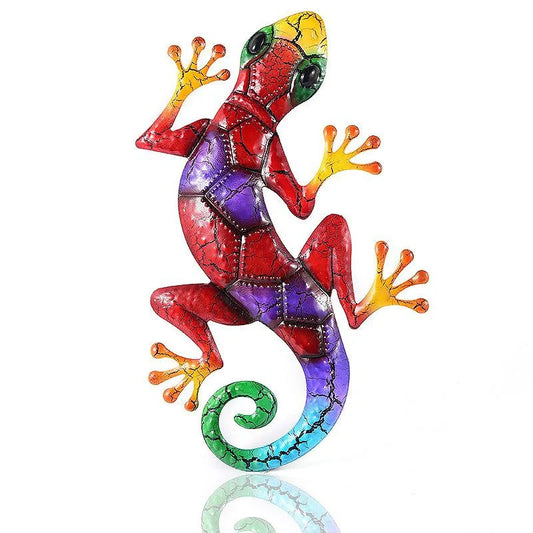 Lagartija decorativa para muro
