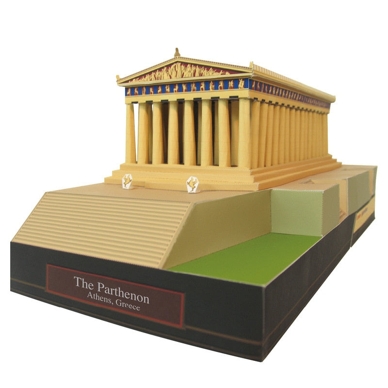 Maqueta 3D Partenon Griego