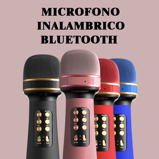 microfono karaoke bluetooth