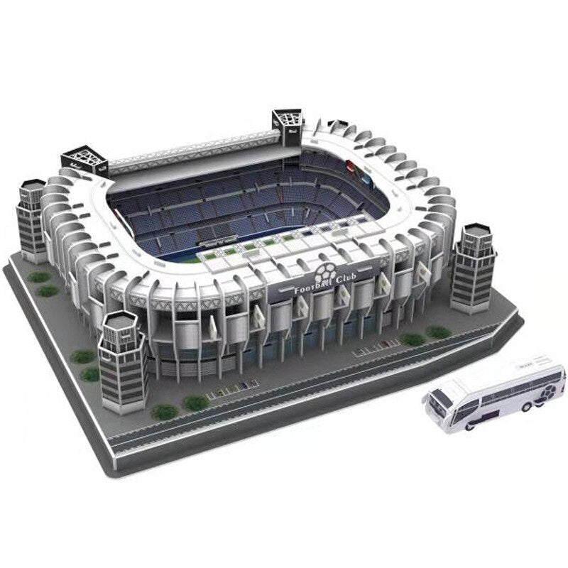 Rompecabezas 3D estadios futbol mundial