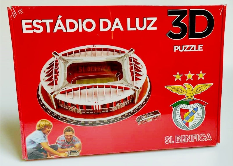 Rompecabezas 3D estadios futbol mundial