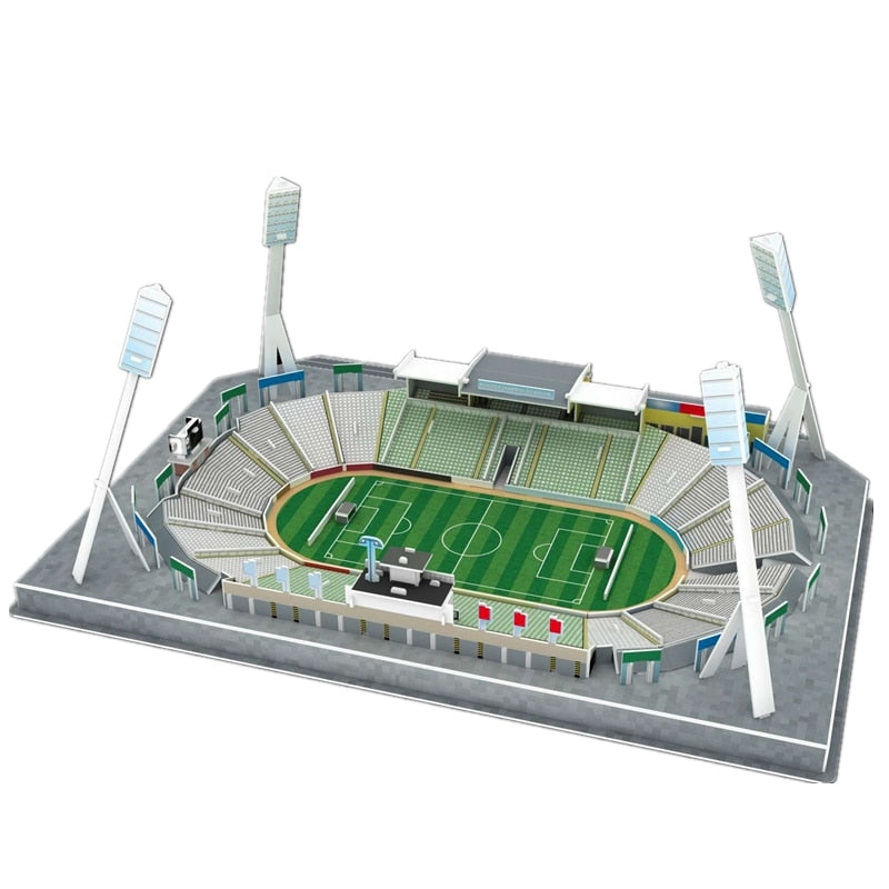 Rompecabezas 3D estadios futbol mundial