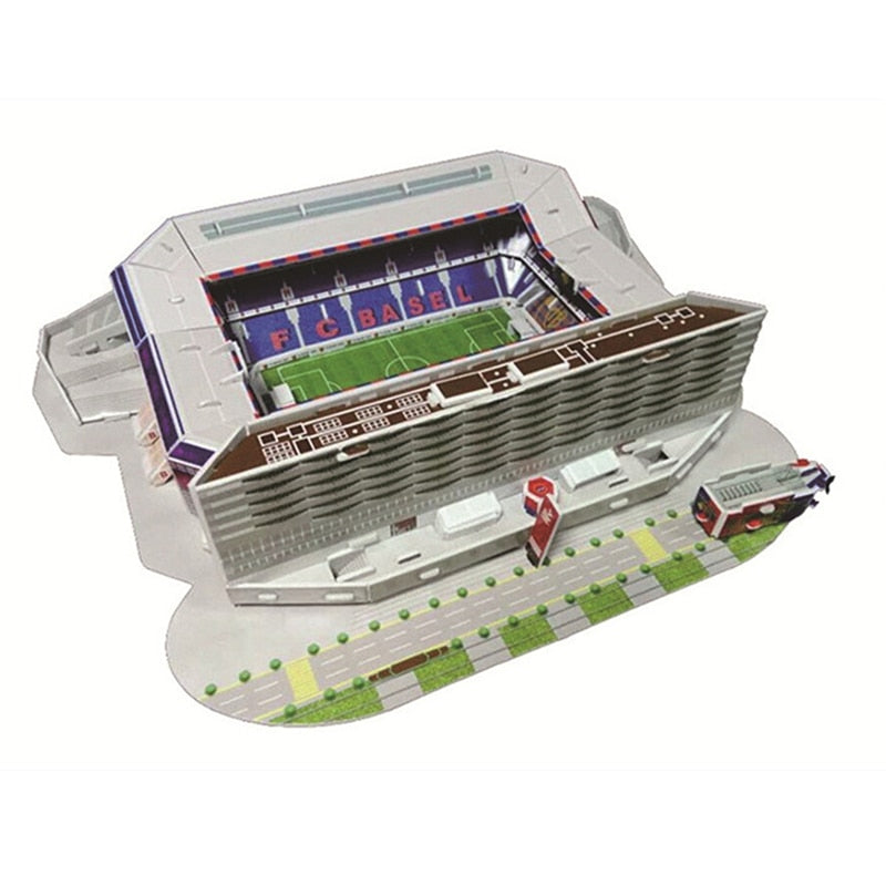 Rompecabezas 3D estadios futbol mundial