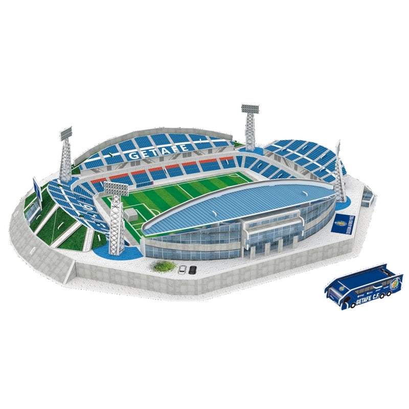 Rompecabezas 3D estadios futbol mundial