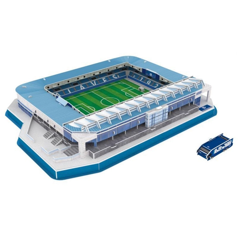 Rompecabezas 3D estadios futbol mundial